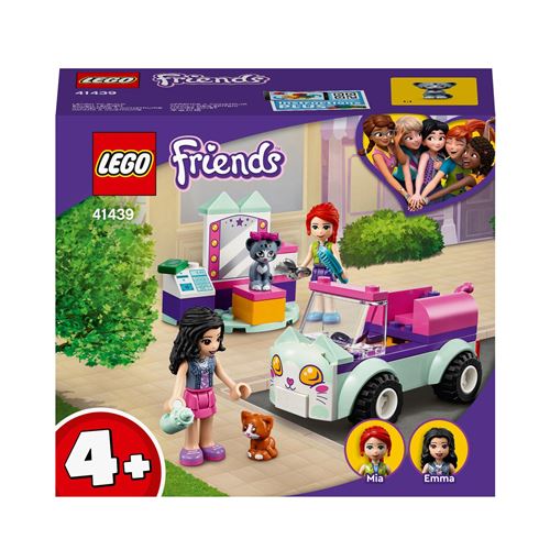 Lego 4+ Lego® Friends 41439 La Voiture De Toilettage Pour Chat