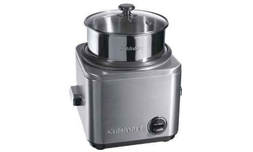 Cuisinart CRC400E - cuiseur à riz - acier brossé