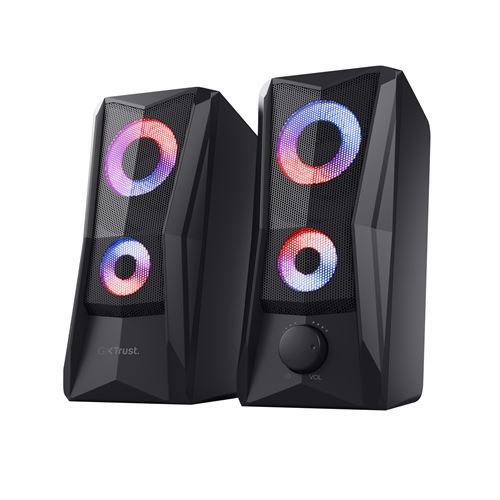 Acheter Système d’enceintes gaming Trust GXT 2.0 Javv RGB Noir État correct - 37,65 € Système d’enceintes gaming Trust GXT 2.0 Javv RGB Noir État correct - Trust reconditionné disponible sur Fnac