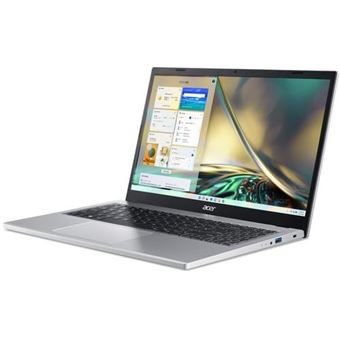 PC Portable Acer Aspire 3 15 A315-24P 15.6" AMD Ryzen 5-7520U 8 Go RAM 512 Go SSD Argent pur