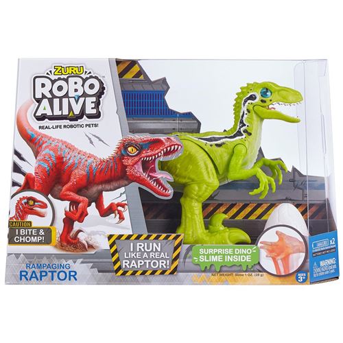 Dinosaure Zuru France Raptor Robo Alive Modèle Aléatoire