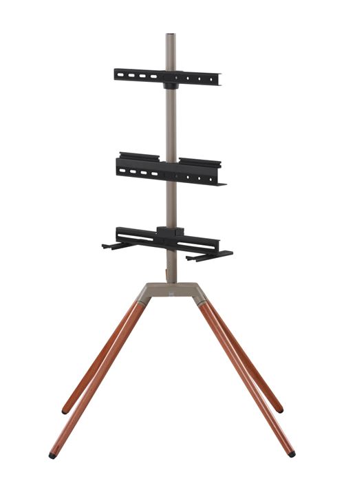 Support TV One for all Quadpro WM7475 pour écran de 32 à 70 Bois Foncé