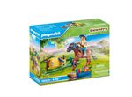 Playmobil Country 70523 Cavalier avec poney brun