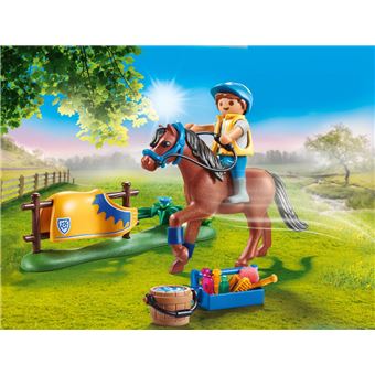 Playmobil - Country 70522 Cavalière avec Poney Gris