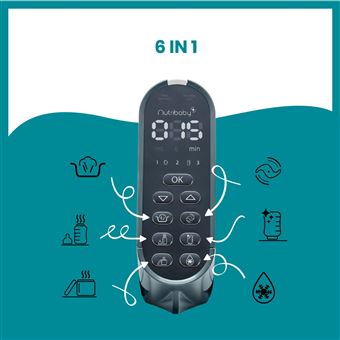 Bundle Nutribaby Plus White + 1 inox container ISY