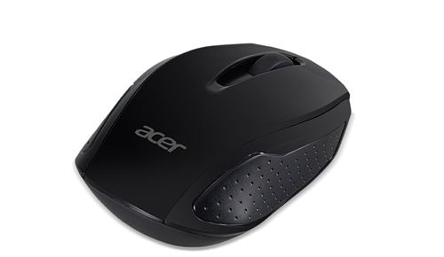 Acer AMR800 - Muis - optisch - 3 knoppen - draadloos - 2.4 GHz - zwart - detailhandel - voor Chromebook 31X; 51X; 71X; Chromebook Enterprise Spin 513; Chromebook Spin 51X; 713