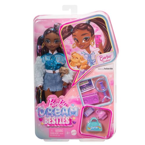 Poupée Barbie Équipe de Rêve Brooklyn – 8 Accessoires Thématiques