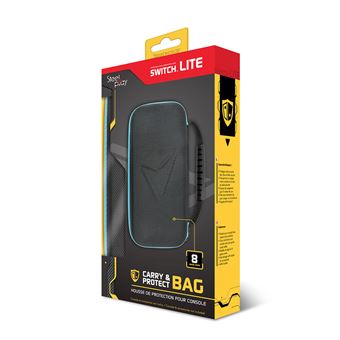 Housse de Transport SteelPlay pour Switch Lite Noir et Bleu