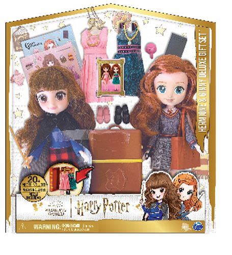 3pcs Harry Potter Ron Hermione Figures Jouet Mignon Modèle de collection  Poupées Set Table Ornements Décor Fans Cadeau