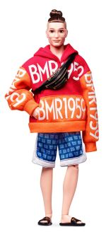 Poupée Barbie BMR1959 Sweat shirt Rouge