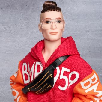 Poupée Barbie BMR1959 Sweat shirt Rouge