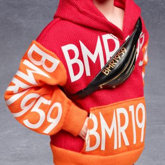 Poupée Barbie BMR1959 Sweat shirt Rouge