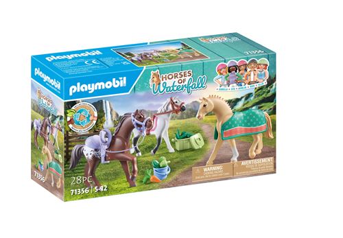 Playmobil Horses of Waterfall 71356 3 chevaux Morgan, Quarter Horse & Shagya État correct -  reconditionné disponible sur Fnac