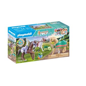 Playmobil Horses of Waterfall 71356 3 Paarden Morgan, Quarter Horse & Shagya - 1