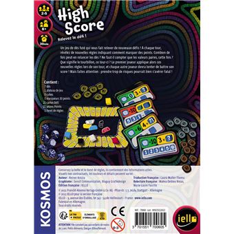 Jeu d’ambiance Iello High Score