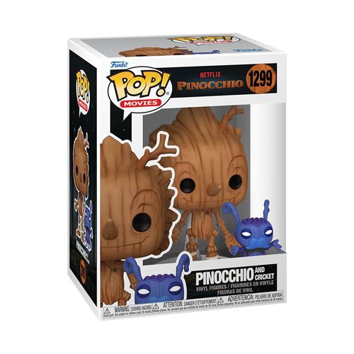Figurine Funko Pop et Buddy Pinocchio and Cricket État correct - Funko reconditionné disponible sur Fnac