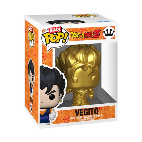 Figurine Funko Bitty Pop Dragon Ball Z Vegito Or - vue 2