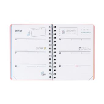 Agenda civil sketch Mr. Wonderful 2021 Semainier 2021 sera au top