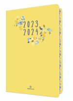 Agenda scolaire semainier Oberthur 2023 2024 25 PEFC S/S Tivoli Jaune