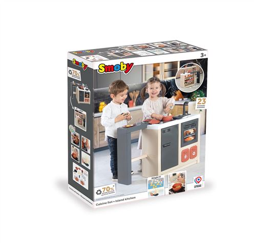 Smoby Multicolore Cuisine Enfant Ilot