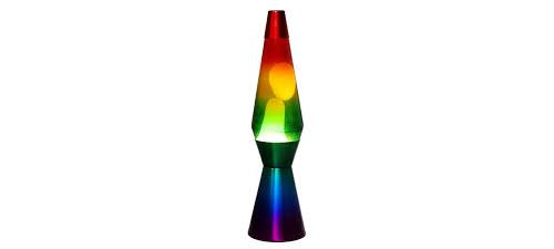 Lampe à poser Itotal Lave Rainbow 30 W