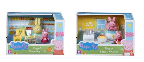 Coffret avec figurines et accessoires Peppa Pig Modèle aléatoire