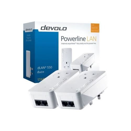 Adapteur Devolo dLAN 550 duo+ Starter Kit pont HomePlug AV