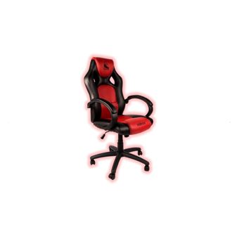 Chaise de gaming Konix Jotun noir et rouge