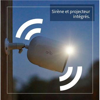 Caméra de surveillance connectée Arlo Go 2 extérieure Blanc