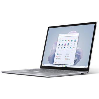 PC Portable Microsoft Surface Laptop 5 15'' Ecran tactile Intel Core i7 8 Go RAM 256 Go SSD Platine - 1