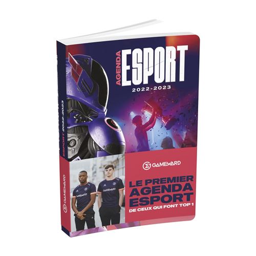 Agenda Scolaire 2024-2025 Gameward - Format 12x17cm - Journalier - Couverture Semi-Rigide