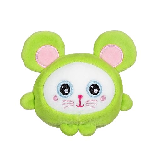 Peluche Gipsy Squishimals Souris Squeeky 32 cm Vert