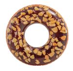 Bouée gonflable Intex Donut chocolat noisette