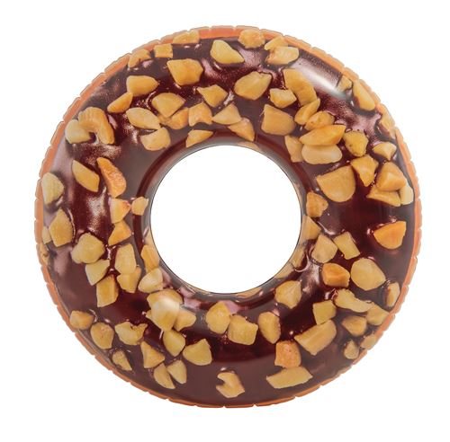 Bouée gonflable Intex Donut chocolat noisette