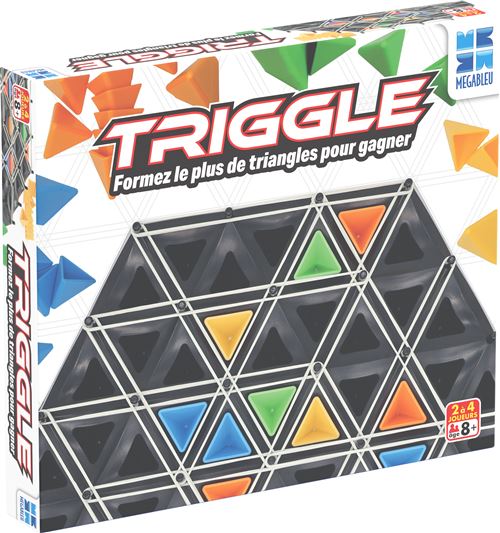 Jeu de Stratégie Megableu 678427 – Triggle, 2 à 4 Joueurs