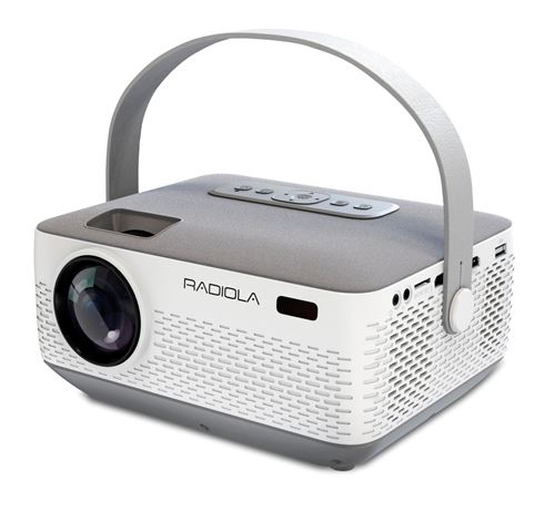 Videoprojecteur portable sans fil Bluetooth Radiola GMRAVPB301 Blanc