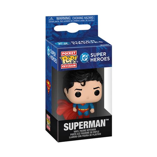 Funko Pop! Keychain: DC New Classics Superman DC Comics Mini Figurine en Vinyle à Collectionner Porte clés Fantaisie Cadeau de Noël - vue 8