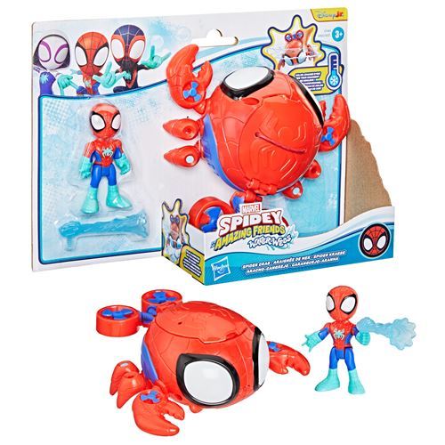Figurine et véhicule Spidey and His Amazing Friends Marvel Water-Webs Modèle aléatoire