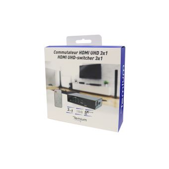 Commutateur Audio 3,5 Mm 4 Ports - Switch AUX Stéréo 4 Entrées 1 Sortie Pour Casque, Haut-Parleur, PC Et Téléphone