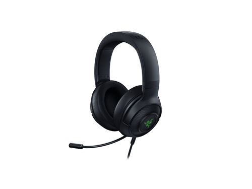 Casque micro gaming Razer Kraken X USB Noir