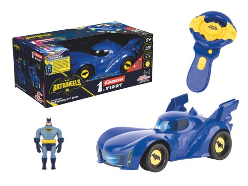 Voiture télécommandée Carrera RC DC Batwheels Bam