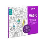 Poster à colorier Omy Magic