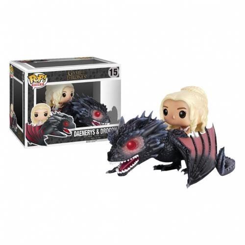 Figurine Funko Pop Rides Got Drogon & Daenerys
