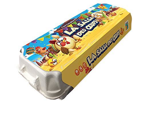 Asmo Jeu D'Ambiance, D'Adresse Et De Rapidité Asmodee La Salsa Des Œufs