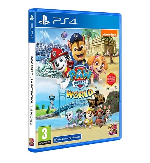 Pochette avant du jeu Paw Patrol World: La Pat'Patrouille PS4