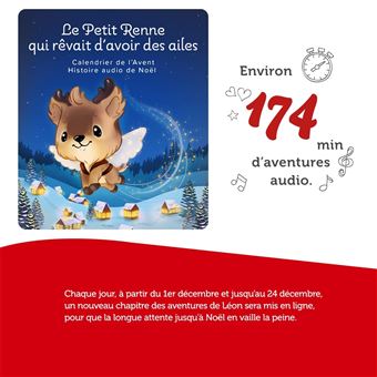 Tonies Calendrier De LAvent - Jeu Auditif - Figurine Pour La Tonieb Wunsch Dir Was Petit Renne Original Aventure De Noe Amz B0ccsq
