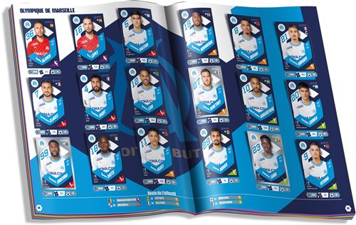 Carte a collectionner panini foot 2024 ligue 1 - blister 13 pochettes + 1  offert PAN1702654939454 - Conforama