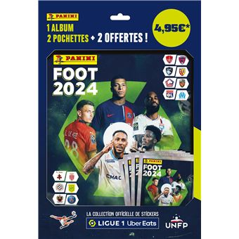 Carte Panini - Football - Ligue 1 Soccer - Blister 4 Pochettes - SPORT
