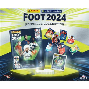 Panini Foot 2024 Ligue 1 Uber Eats Album + 2 Pochettes + 2 offertes,  004623SPCFGD : : Jeux et Jouets
