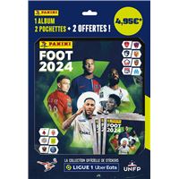 Album Cartes Football 65 Pages - Classeur 520 Cartes Cuir PU - Collection